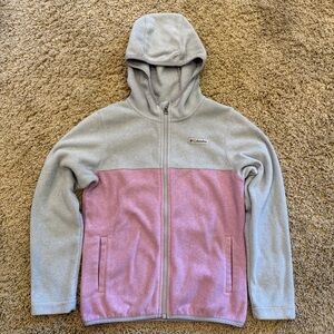 Columbia Youth Fleece Hooded Zip Jacket